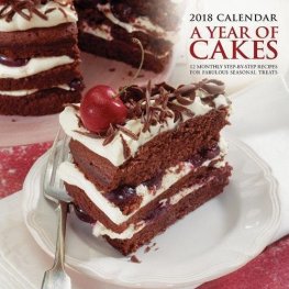Calendar 2018: A Year of Cakes
