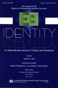 Identity: An International Journal of Theory and Research vol.1, N 3 - Disaporas and Transnational Identities
