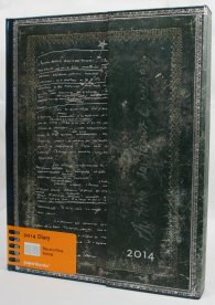 Бележник Paperblanks Diary 2014 Saint- Exupery, Wind, Sand and Stars, Ultra, Lined/ 4750