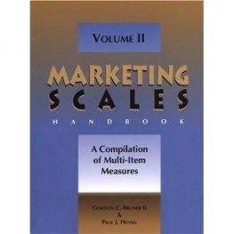 Marketing Scales Handbook