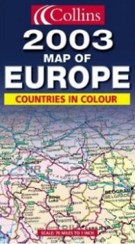 Collins 2003 Map Of Europe