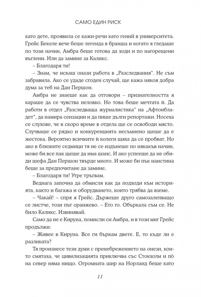 Само един риск