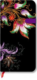 Бележник Paperblanks - SFloral Cascade Ebony - Slim - Lined / 7228