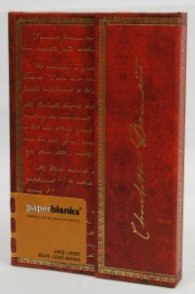 Бележник Paperblanks Bronte: Embellished Manuscripts Mini Wrap, Lined/ 6672