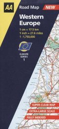 Western Europe.Road Map
