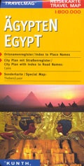 Aegypten - Reisekarte