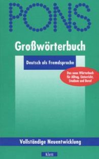 Grossworterbuch Deutsch als Fremdsprache