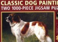 Classic Dog Paintings (two 1000-piece jigsaw puzzle)