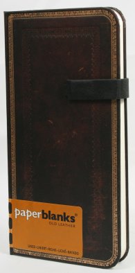 Бележник Paperblanks Old Leather Slim, Lined/ 8416