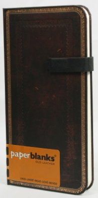 Бележник Paperblanks Old Leather Slim, Lined/ 8416