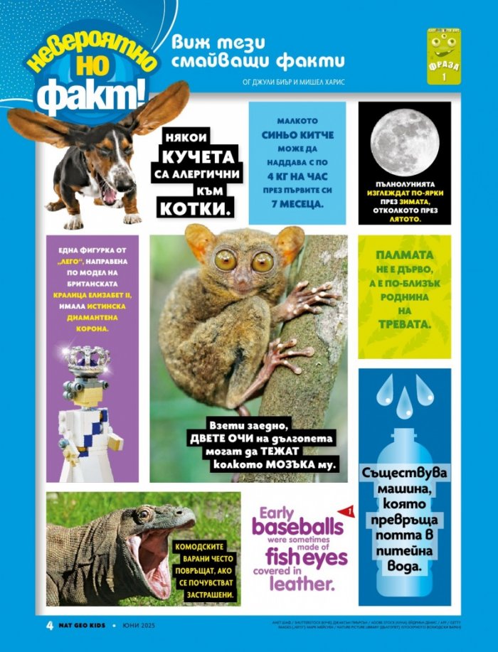 National Geographic KIDS България Юни/2025