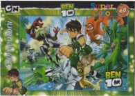 Пъзел Super Color 60 ч.: Ben 10 - 26856