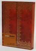 Бележник Paperblanks Old Leather Mini Wrap, Lined/ 4555