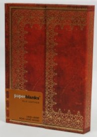 Бележник Paperblanks Old Leather Mini Wrap, Lined/ 4555