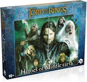 Пъзел 1000 части Lord of the Rings Герои от средната земя WM01342