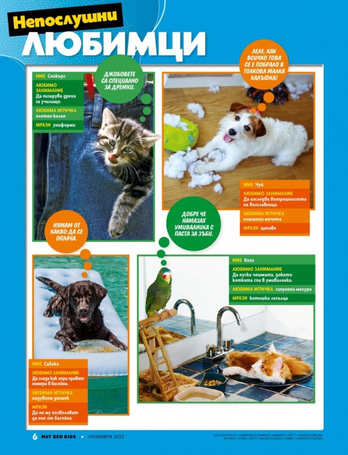 National Geographic KIDS България Ноември/2022