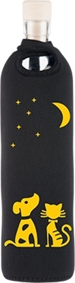 Бутилка FLASKA NEO DESIGN 0.500L: Черно - Луна