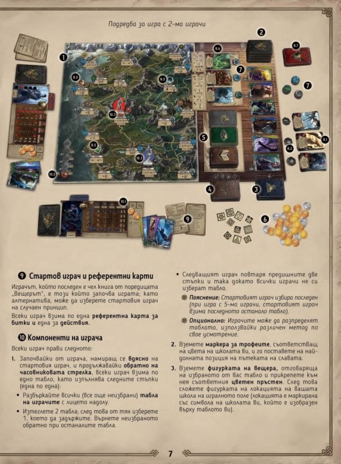 Вещерът. Старият свят - Настолна игра