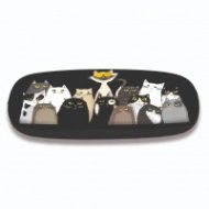 Калъф за очила - Намръщени котки CARTES D'ART