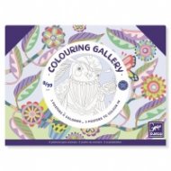 DJ08691 КОМПЛЕКТ КАРТИНИ ЗА ОЦВЕТЯВАНЕ 3БР В ПАПКА ПТИЦИ