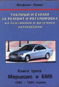 Таблици и схеми за ремонт и регулировка Кн. 3 Мерцедес и БМВ