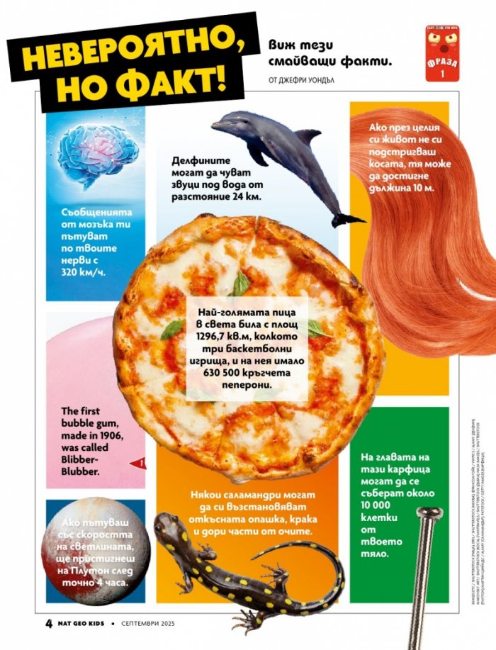 National Geographic KIDS България Септември/2025