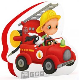 EU68215052843 Прогресивен пъзел 6-9-12-16 части - Пожарникар