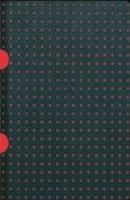 Бележник Paper- Oh Black on Red, B7, Grid/ 2094