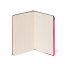 Бележник с редове цикламена корица - среден Legami