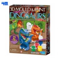 3D Динозаври-Отлей и оцвети, 2мод.,боички,5+ 04777