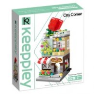 Конструктор Кюман - Играта продължава, Магазин за цветя Червена роза QC0104