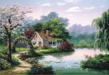 Пъзел Къщичка в гората - 260 части - 3304
