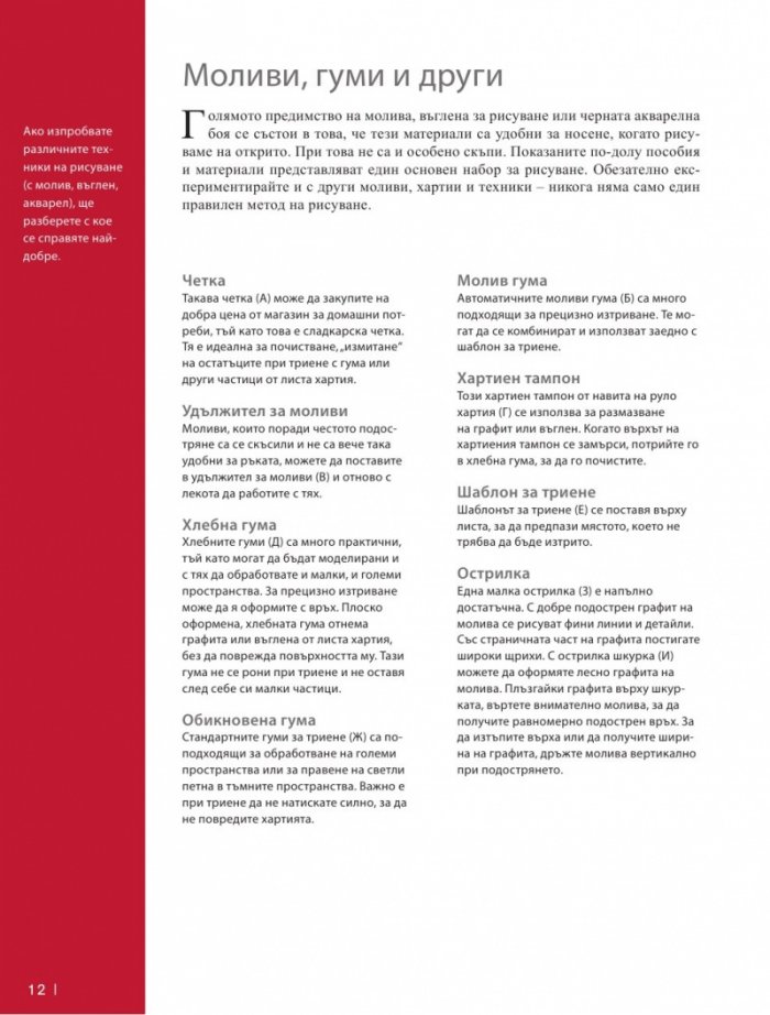 Изкуството да рисуваш за 15 минути: лица, цветя, животни, пейзажи, архитектура)