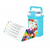 Sketch маркери Deli Colorun EC187-24, измиващи се