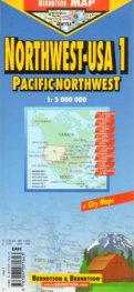 Northwest- USA1 Pacific Northwest/ 1:3 000 000+City Maps