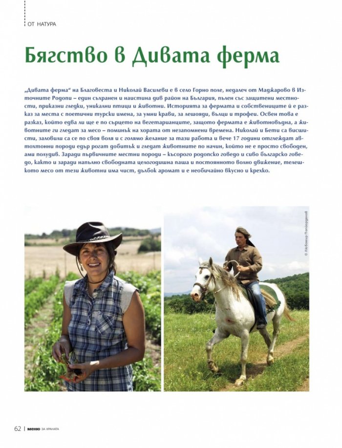 Меню; Бр.62/ Ноември 2012