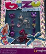 Bizu гривни 4 бр diamonds 15513