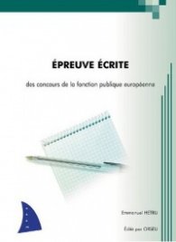 Epreuve Ecrite des concours de la fonction publique europeenne