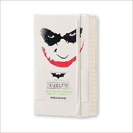 Бележник Moleskine 2017 Batman Limited Edition Daily Planner, Pocket, White, Hard Cover [2895]