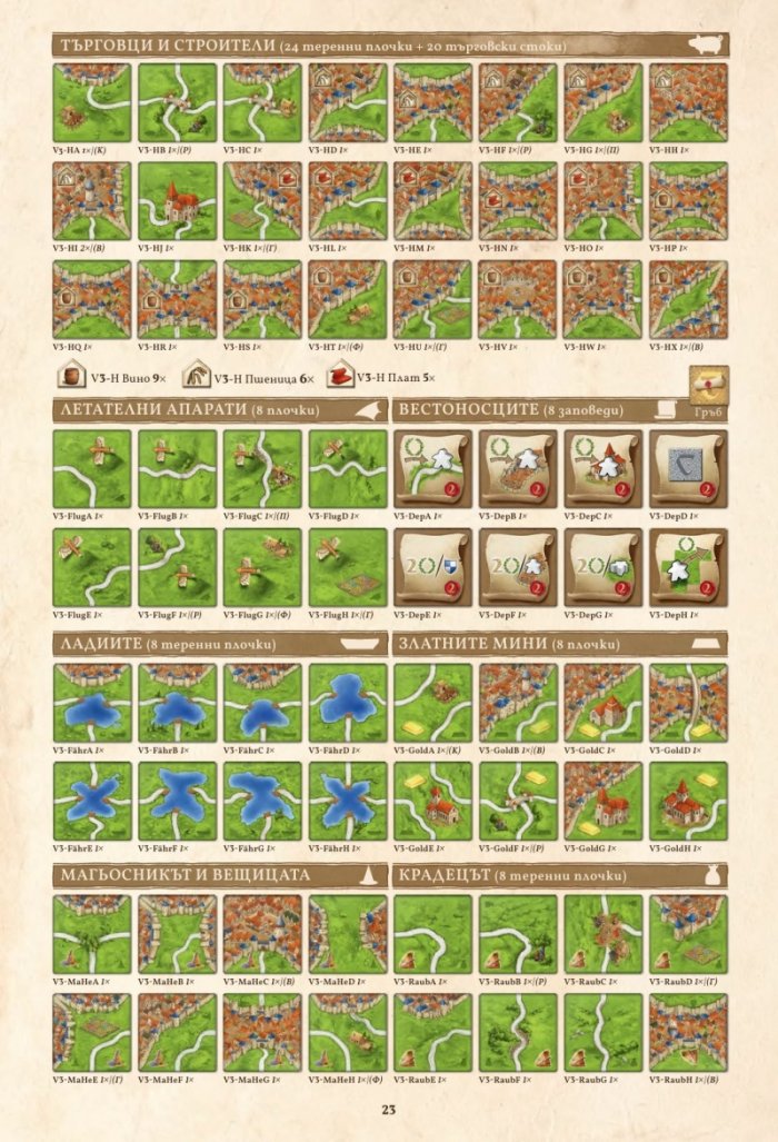 КАРКАСОН: ГОЛЯМА КУТИЯ 3.0 - Настолна игра