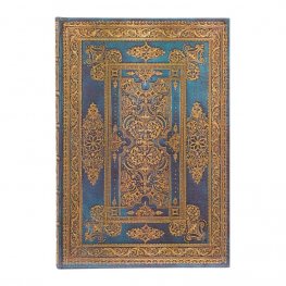 Бележник Paperblanks - Luxe Design / Blue Luxe / Midi / Lined