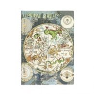 Бележник Paperblanks - Celestial Planisphere / Midi / Lined