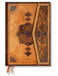 Бележник Paperblanks Dayplanners 2017 Safavid, Midi/ 3981