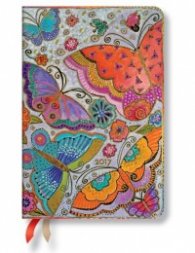 Бележник Paperblanks Dayplanners 2017 Flutterbyes, Mini/ 3370