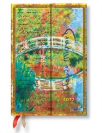 Бележник Paperblanks Dayplanners 2017 Monet, Mini/ 3448