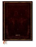 Бележник Paperblanks Dayplanners 2017 Black Moroccan, Ultra/ 4544