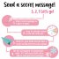 Комплект от 2 изтриваеми гел химикалки - Коте и куче - Legami