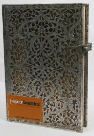 Бележник Paperblanks Silver Filigree Collection, Lined/ 9275