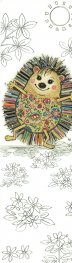 Книгоразделител - Таралеж KIUB