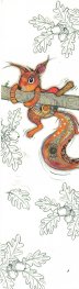 Книгоразделител - Катеричка KIUB